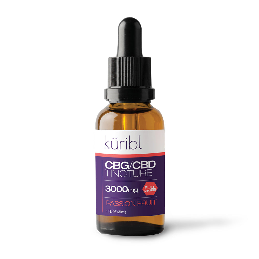 3000mg CBG/CBD Passion Fruit Oil Tincture – küribl