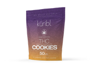 THC-infused Double Chocolate Cookies
